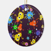 Bacteria Wallpaper Keramisch Ornament (Links)