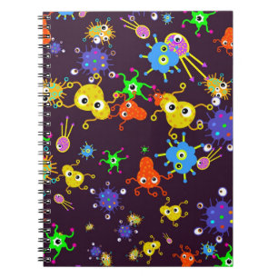 Bacteria Wallpaper Notitieboek