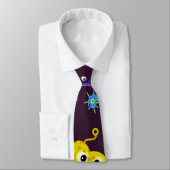 Bacteria Wallpaper Stropdas (Gebonden)