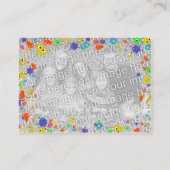 Bacteriegrens, Visitekaartje (Achterkant)