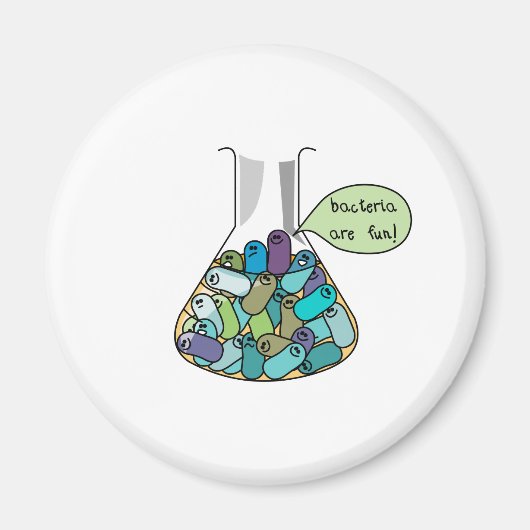 Bacteriële cultuur magneet (Voorkant)