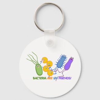 Bacteriële vrienden sleutelhanger