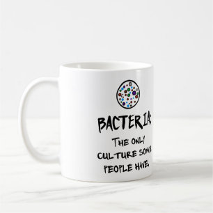 BACTERIËN: DE ENIGE CULTUUR DIE SOMMIGE MENSEN HE KOFFIEMOK