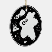 Bacteriën Keramisch Ornament (Rechts)