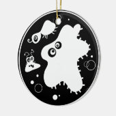 Bacteriën Keramisch Ornament (Links)