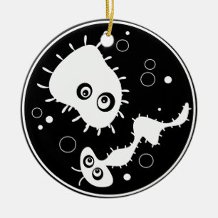 Bacteriën Keramisch Ornament