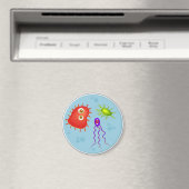 Bacteriën Magneet (Insitu (Vaatwasser))