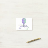 Bacteriofaag Post-it® Notes (Op bureau)