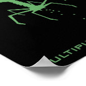 Bacteriofaag Poster (Hoek)