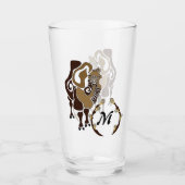 Bactrian Camel Monogram Glas (Voorkant)