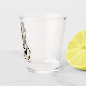 Bactrian Camel Monogram Shot Glas (Rechts)