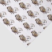 Bactrian Camel Monogram Tissuepapier (Detail)