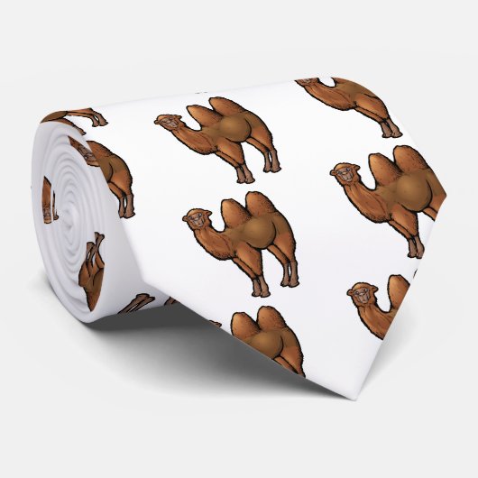 Bactrian Camel Stropdas (Opgerold)