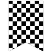 Bad 2 the Bone Checkered 2nd Birthday Vlaggetjes (Eerste vlag)