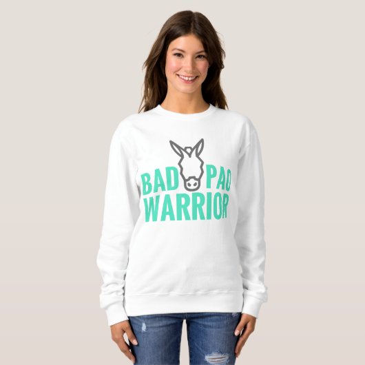Bad A@ PAO Warrior Sweatshirt (Voorkant volledig)