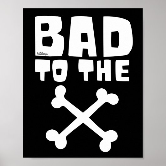 BAD AAN DE BOT POSTER (Voorkant)