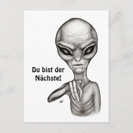 Bad Alien , Du bist der Nächste! Briefkaart