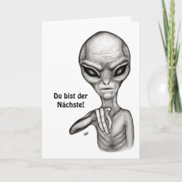 Bad Alien , Du bist der Nächste! Kaart