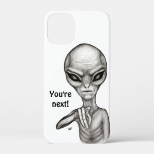 Bad Alien , You're next ! iPhone 12 Mini Hoesje