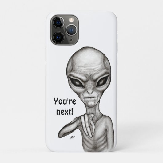 Bad Alien , You're next ! Case-Mate iPhone Case (Achterkant)