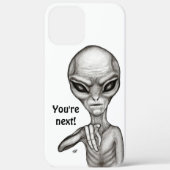 Bad Alien , You're next ! Case-Mate iPhone Case (Achterkant)