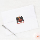 Bad Apple Ronde Sticker (Envelop)