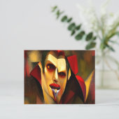 Bad Art #4 : Carte postale Vampire bizarre (Debout devant)
