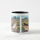 "Bad Bird" Roadrunner et Kokopelli New Mexico Mug (Centre)