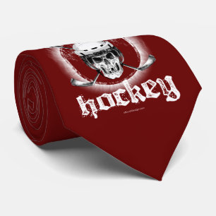 Bad Bonez cravate de hockey (noir)