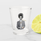 Bad & Boo-Jee Bride Shot Glass Glas (Voorkant)