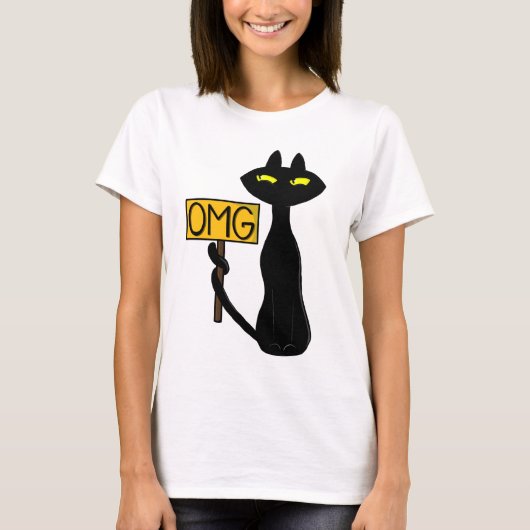 Bad Boogie -Le Chat- T-shirts pour femmes (Devant)