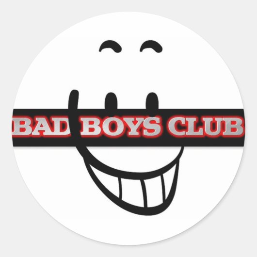 BAD BOYS CLUB STICKERS (Voorkant)
