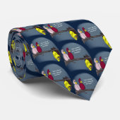 Bad Boys Dark Blue Cravate (Roulé)