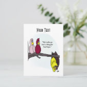 Bad Boys Witte Ansichtkaart Feestdagenkaart (Staand voorkant)