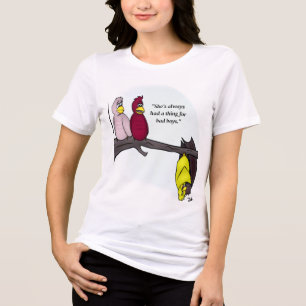 Bad Boys Witte Vrouwen T-shirt