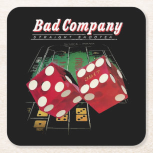 Bad Company Blues een eerbetoon aan Paul Rodgers Vierkante Kartonnen Onderzetter
