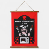 Bad Cook Gift Hangend Wandkleed (Voorkant)