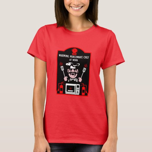 Bad Cook Gift T-shirt (Voorkant)