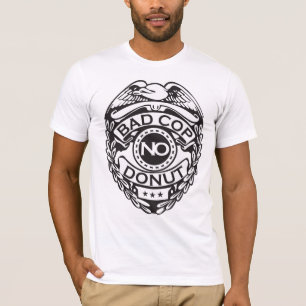 Bad Cop No Donut - Black T-shirt