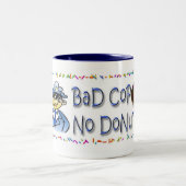 Bad Cop Tweekleurige Koffiemok (Center)