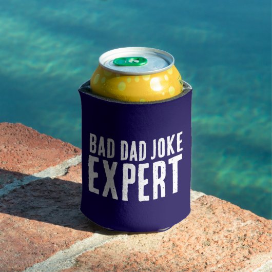 Bad Dad Joke Expert BOLD TYPOGRAFIE Blikjeskoeler (Insitu Zwembad)