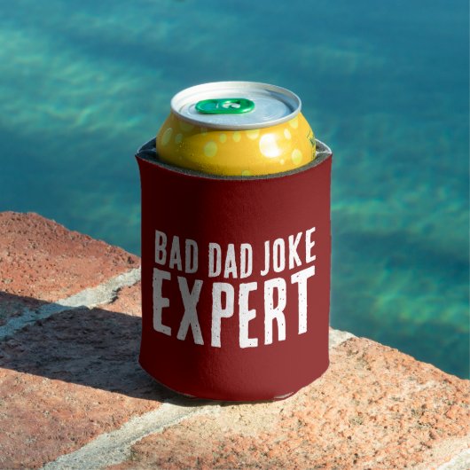 Bad Dad Joke Expert BOLD TYPOGRAFIE Blikjeskoeler (Insitu Zwembad)