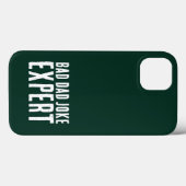 Bad Dad Joke Expert BOLD TYPOGRAFIE Case-Mate iPhone Case (Achterkant (horizontaal))