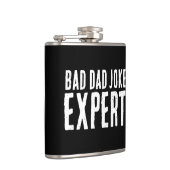 Bad Dad Joke Expert BOLD TYPOGRAFIE Heupfles (Rechts)