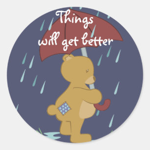 Bad Day Bear Sticker