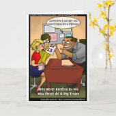 Bad Day Trader Funny Gifts T - shirts Mokken Kaart (Gele Bloem)