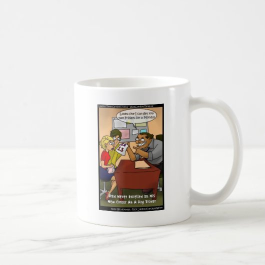Bad Day Trader Funny Gifts T - shirts Mokken Kaart (Rechts)