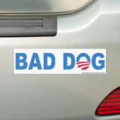 Bad Dog Bumpersticker (Op auto)