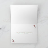 Bad Dog Christmas Kaart (Binnen)