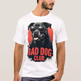 BAD DOG CLUB – Rottweiler Streetwear T-Shirt